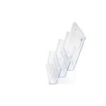 Deflecto 3 Tier Literature Holder A4 DE773YTCRY
