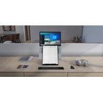 Etra Premium Ergonomic Laptop Stand with Pivotable Document Holder Black ST10711E-B