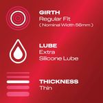 Durex Thin Feel Condoms (Pack of 30) 3203204