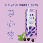 Dash Water Sparkling Water Blackcurrant 330ml Can (Pack of 12) DBL001