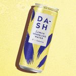 Dash Water Sparkling Water Lemon 330ml Can (Pack of 12) DBL003