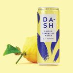Dash Water Sparkling Water Lemon 330ml Can (Pack of 12) DBL003