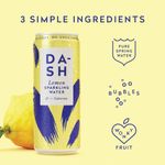 Dash Water Sparkling Water Lemon 330ml Can (Pack of 12) DBL003
