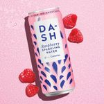 Dash Water Sparkling Water Raspberry 330ml Can (Pack of 12) DBL005