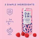 Dash Water Sparkling Water Raspberry 330ml Can (Pack of 12) DBL005