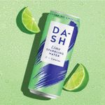 Dash Water Sparkling Water Lime 330ml Can (Pack of 12) DBL007