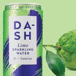 Dash Water Sparkling Water Lime 330ml Can (Pack of 12) DBL007
