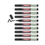 Edding E-50 Water-Based Paint Marker Medium Black (Pack of 10) 4-50-001/10