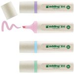 Edding 24 Ecoline Water-Based Highlighter Assorted (Pack of 48) 4-CP24