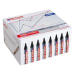 Edding 360 Drywipe Marker Black (Pack of 50) CP46
