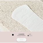 Grace and Green Organic Cotton Bamboo Liners (Pack of 24) GGBAMLINERS06