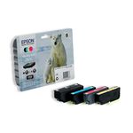 Epson 26XL Polar Bear Ink Cartridge High Yield CMYK Multipack C13T26364010