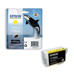 Epson T7604 Killer Whale UltraChrome HD Ink Cartridge Yellow C13T76044010