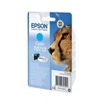 Epson T0712 Cheetah DURABrite Ultra Ink Cartridge Cyan C13T07124012