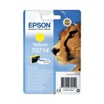 Epson T0714 Cheetah DURABrite Ultra Ink Cartridge Yellow C13T07144012