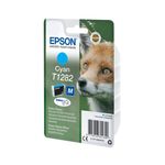 Epson T1282 Fox DURABrite Ultra Ink Cartridge Cyan C13T12824012
