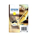 Epson 16 Pen and Crossword DURABrite Ultra Ink Cartridge Yellow C13T16244012