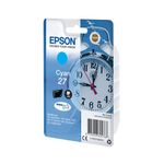 Epson 27 Alarm Clock DURABrite Ultra Ink Cartridge Cyan C13T27024012
