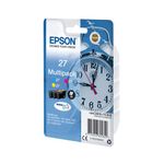 Epson 27 Alarm Clock DURABrite Ultra Ink Cartridge CMY Multipack C13T27054012