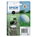 Epson 34XL Golf Ball DURABrite Ultra Ink Cartridge High Yield Black C13T34714010