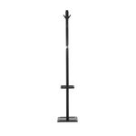 Epsilon coat stand with 4 coat hooks and 4 umbrella hooks - Black