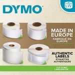 Dymo 11354 LabelWriter Labels 57mmx32mm White (Pack of 1000) S0722540