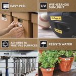 Dymo D1 Tape 12mmx7m Black/White (Pack of 20) 2231632