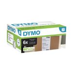 Dymo Extra Large Shipping Labels UPS 104x159mm 220 Labels (Pack of 6) 2238107