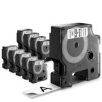 Dymo 45803 D1 LabelMaker Tape 19mm x 7m Black on White S0720830