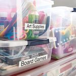 Dymo 53713 D1 LabelMaker Tape 24mm x 7m Black on White S0720930