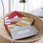 Dymo LabelWriter Return Address Labels 25 x 54mm Self-Adhesive White (Pack of 6) 2177564