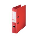Esselte 75mm Lever Arch File Polypropylene A4 Red (Pack of 10) 624068