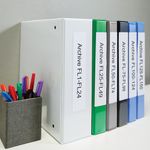 Dymo 99019 LabelWriter Lever Arch File Labels 190mm x 59mm (Pack of 110) S0722480