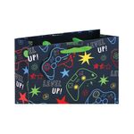 Gamer Gift Bag Large Blue Pack of 12 36908-2C