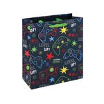 Gamer Gift Bag Medium Blue Pack of 12 36908-3C