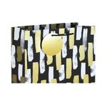 Mono Paint Strokes Gift Bag Medium Black Pack of 12 37013-3C