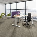 Elev8 upper cable channel 800mm wide for single desks - white