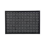 Doortex Open Top Anti- Fatigue Mat 800x1200mm Black UREMFLRU0014