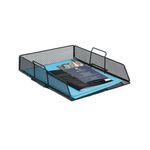 5 Star Wire Mesh Letter Tray Black 287878
