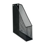 5 Star Mesh Magazine Rack Scratch Resistant with Non-Marking Rubber Pads A4+ Black 287934