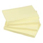 5 Star Re-Move Notes Repositionable 76x127mm Yellow (Pack of 12) 296646