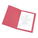 5 Star Recycled Square Cut Folder Foolscap 250gsm Red (Pack of 100) 297463