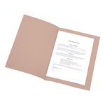 5 Star Recycled Square Cut Folder Foolscap 180gsm Buff (Pack of 100) 340425