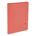 5 Star Transfer Spring File Foolscap Mediumweight 285gsm Capacity 38mm Red (Pack of 50) 35653X