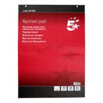 5 Star Meeting Flipchart Pad Perforated 20 Sheets A1 (Pack of 5) 397859