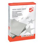 5 Star Copier Paper A4 80gsm White Ream-Wrapped (Pack of 2500)