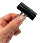 5 Star Grip Clips Steel Width 50mm Black (Pack of 10) 477757
