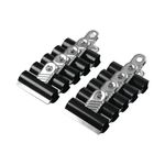 5 Star Grip Clips Steel Width 50mm Black (Pack of 10) 477757