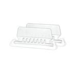 5 Star Office Plastic Tabs for Suspension File Clear (Pack of 50)