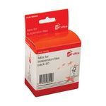 5 Star Office Plastic Tabs for Suspension File Clear (Pack of 50)